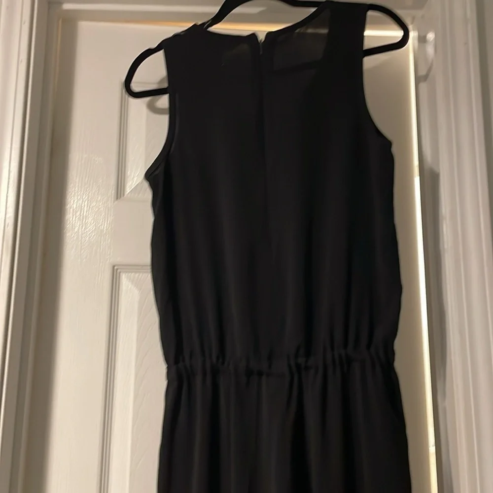 EUC Max Mara ‘S Max Mara black elastic drawstring waist jumpsuit - Picture 5 of 9